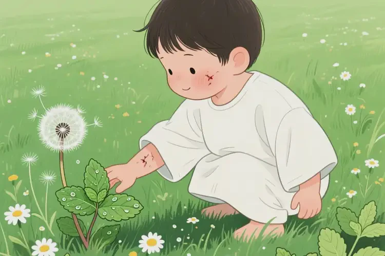 孩子身上容易长湿疹能彻底自愈吗(图3)