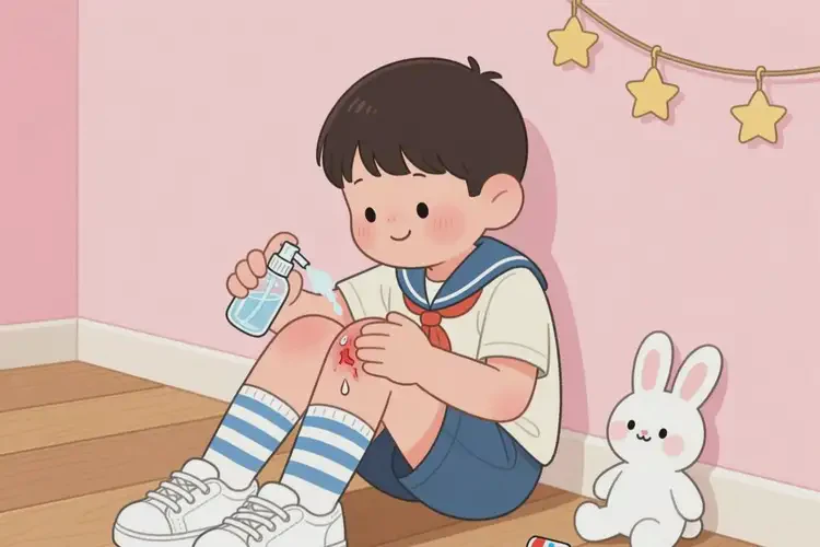 小学生大腿上有湿疹可不可以根治(图1)