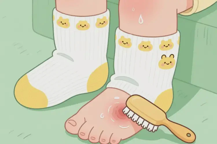 小兒腳上出濕疹可不可以根治(圖1)