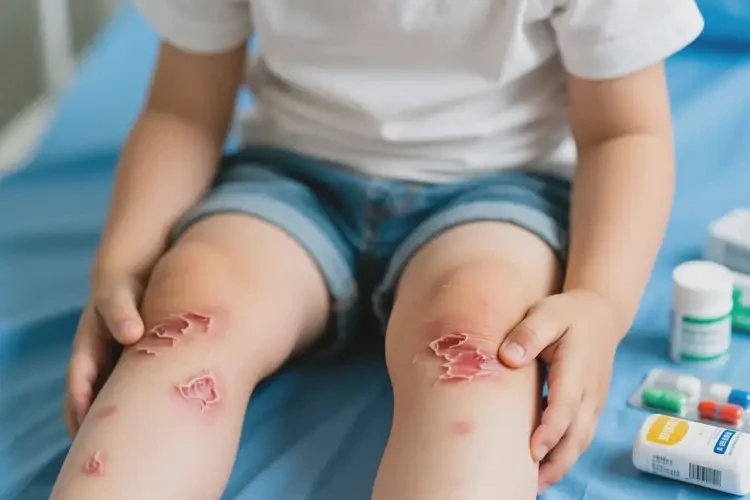 孩子四肢出現(xiàn)濕疹可不可以根治(圖4)