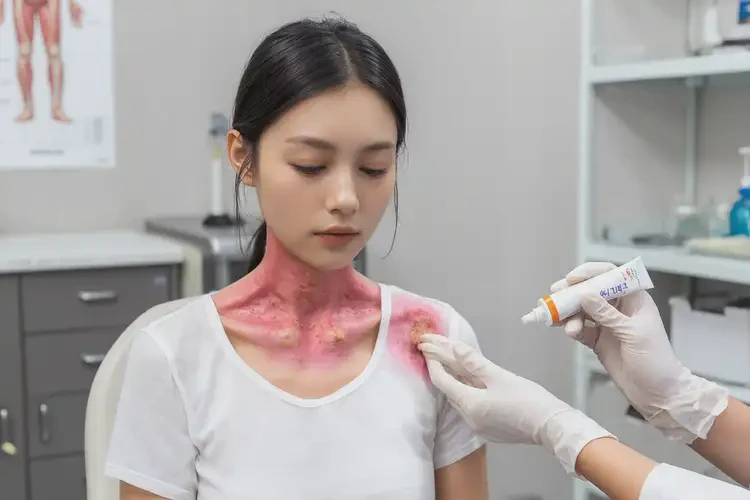 女性脖子上經(jīng)常起濕疹可以徹底自愈嗎(圖3)