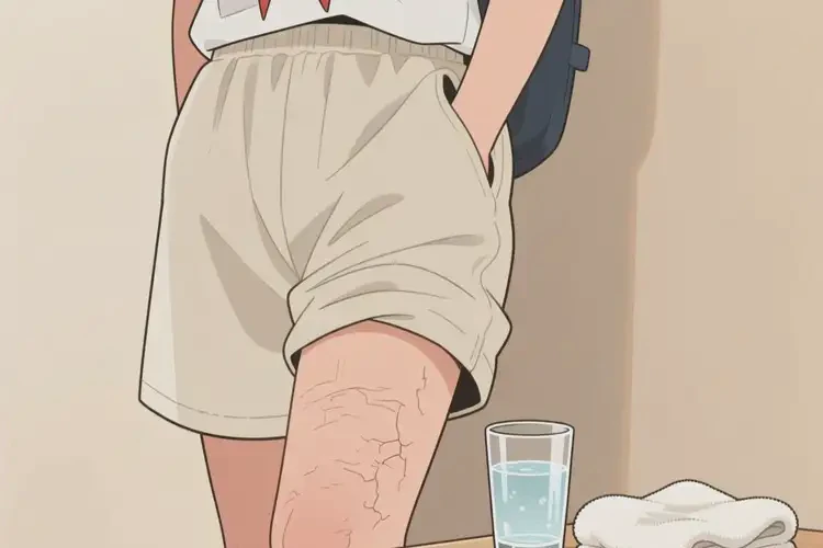 中學(xué)生大腿偶爾起濕疹可不可以根治(圖3)