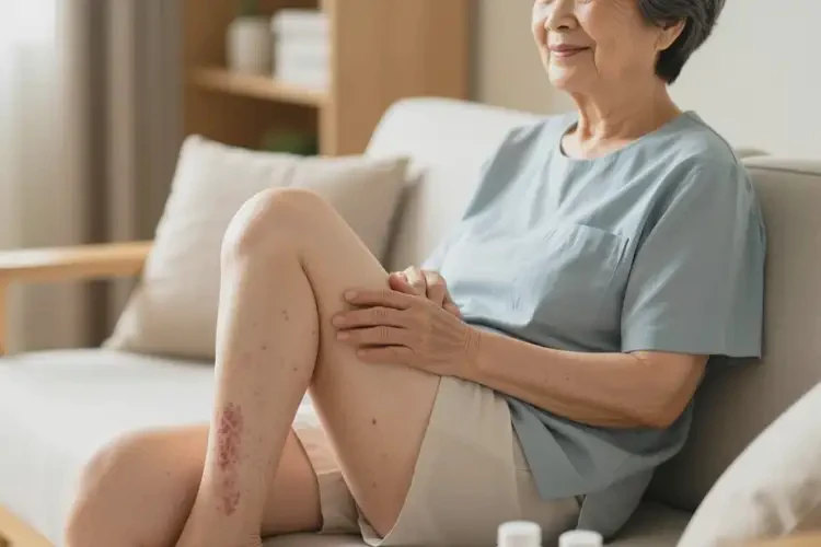 老年人大腿容易長濕疹能不能徹底自愈(圖4)