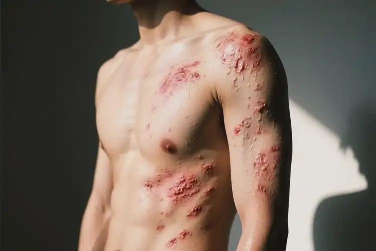 男性全身出現(xiàn)濕疹可不可以根治(圖3)