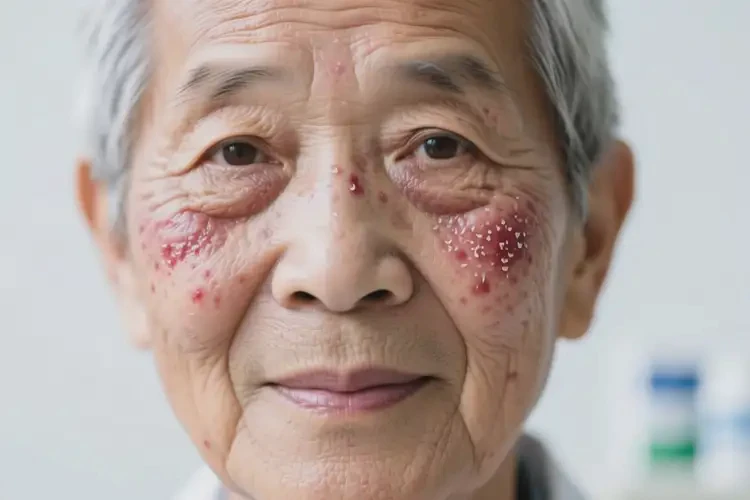 老年人臉上有濕疹可不可以根治(圖4)