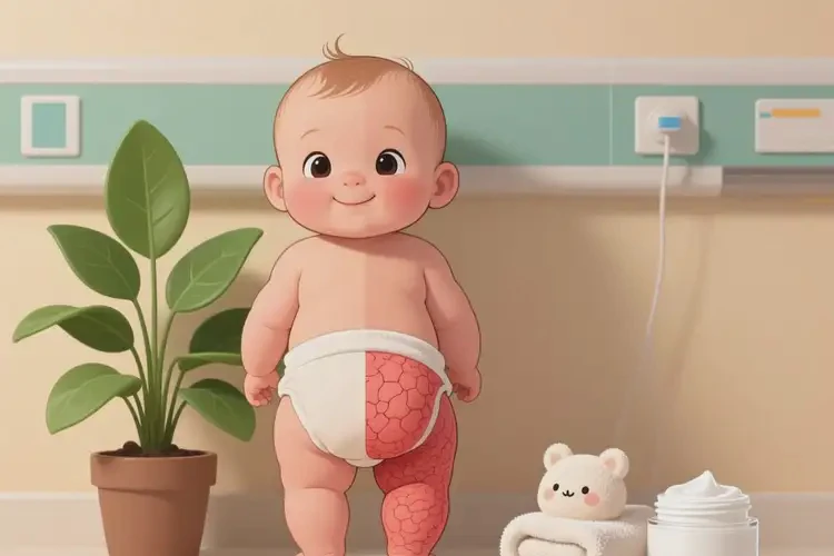 寶寶屁股上經(jīng)常起濕疹可以治好嗎(圖2)