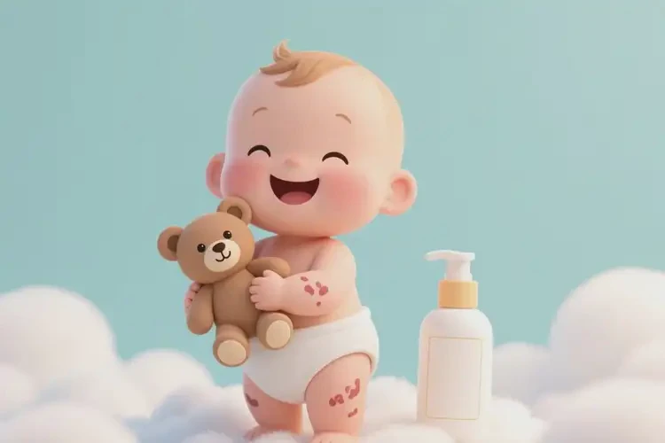 幼兒全身經(jīng)常長濕疹可不可以根治(圖2)