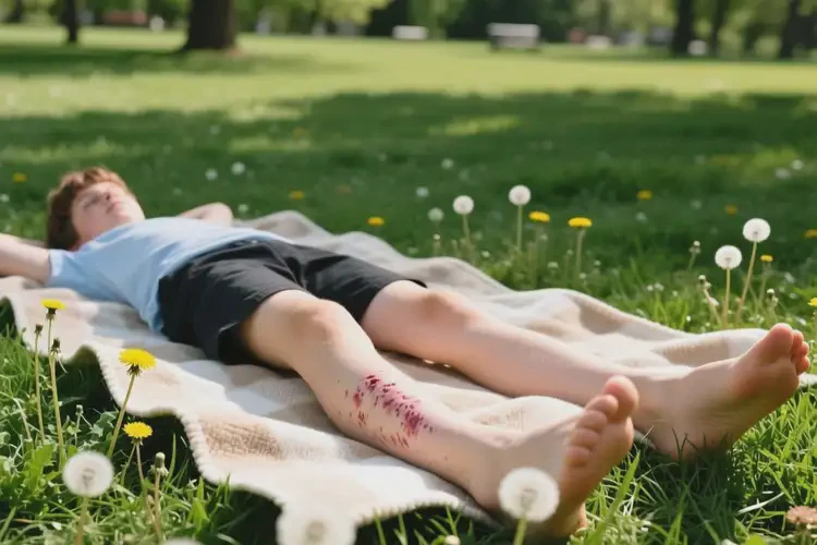 青少年小腿起濕疹不管它會自己痊愈嗎(圖2)