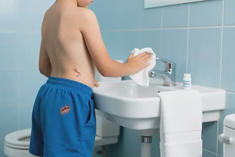 小學(xué)生屁股上容易長濕疹可不可以根治(圖1)