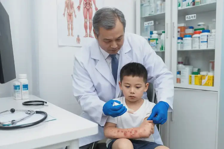 孩子屁股經(jīng)常起濕疹可不可以根治(圖3)