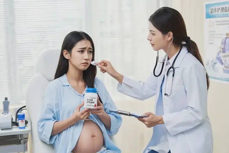 產(chǎn)婦面部容易起濕疹可不可以根治(圖2)