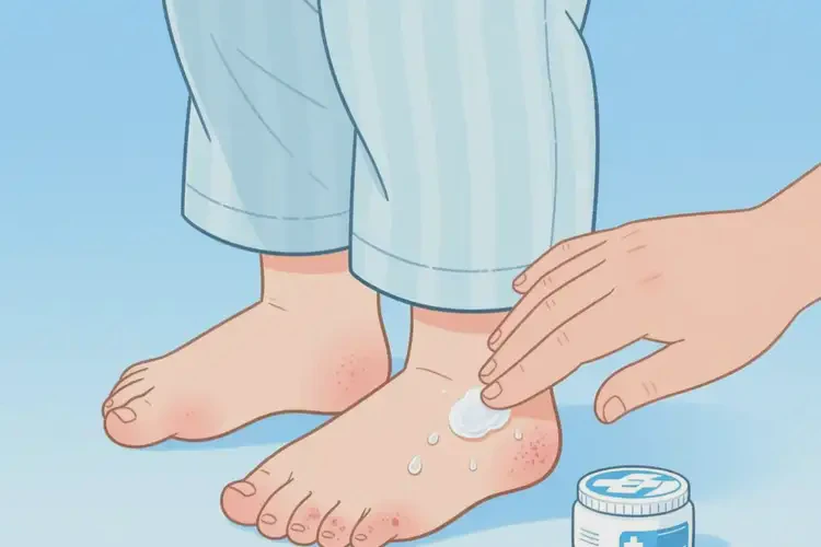 少兒腳上經(jīng)常長濕疹能靠自己自愈嗎(圖3)