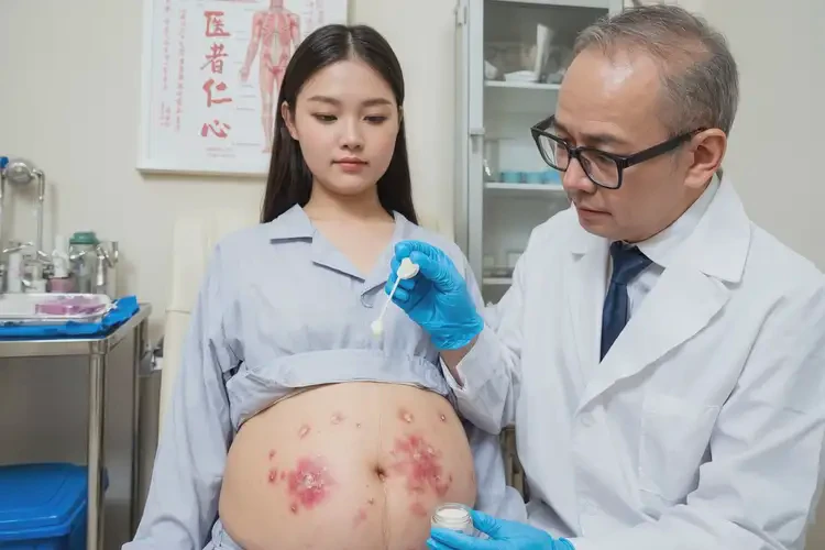 女性肚子出濕疹不管它會自己痊愈嗎(圖3)