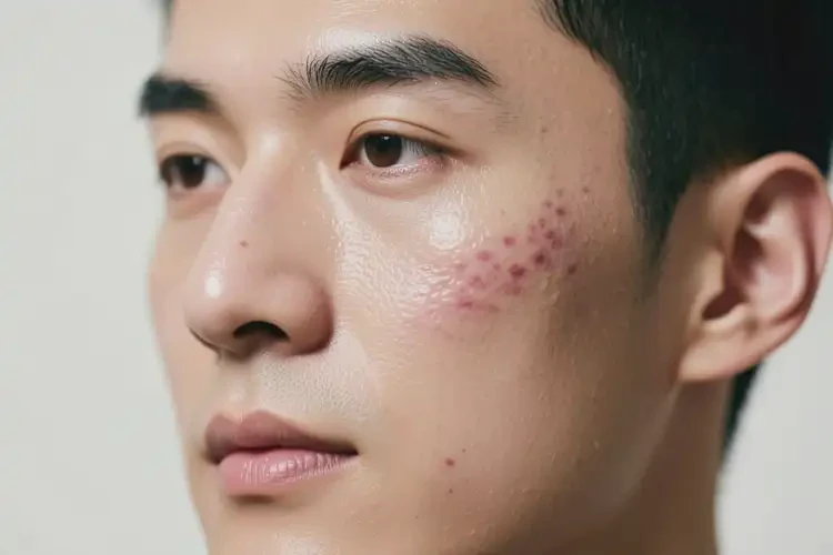 男人臉上偶爾起濕疹可不可以根治(圖1)