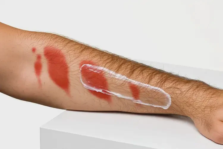 男人手臂上出濕疹能不能根治(圖2)