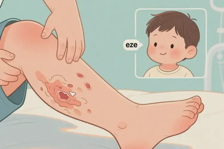 少兒四肢長(zhǎng)濕疹不管它會(huì)自己痊愈嗎(圖3)