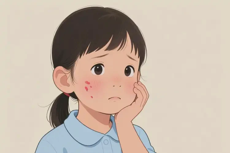 小學生臉上起濕疹能靠自己自愈嗎(圖4)