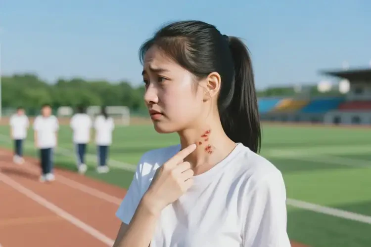 中学生脖子上偶尔起湿疹可不可以根治(图2)