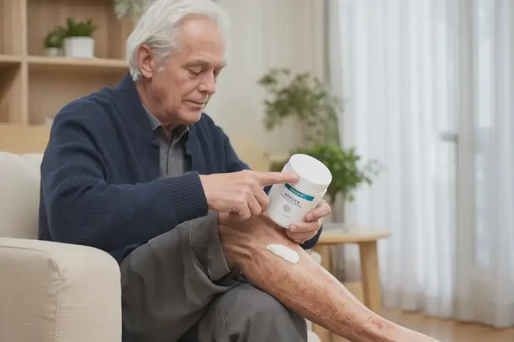 老人小腿上起濕疹可不可以根治(圖2)