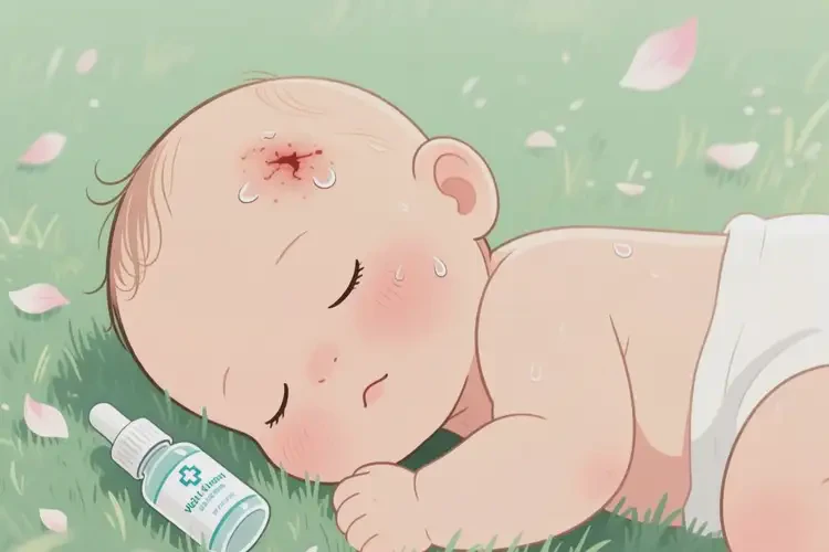 嬰兒身上長濕疹可以治好嗎(圖1)