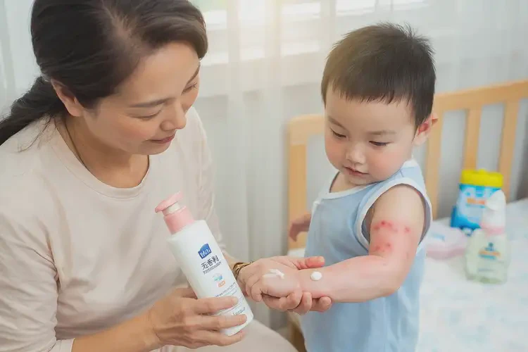 孩子屁股上容易起濕疹可不可以根治(圖3)