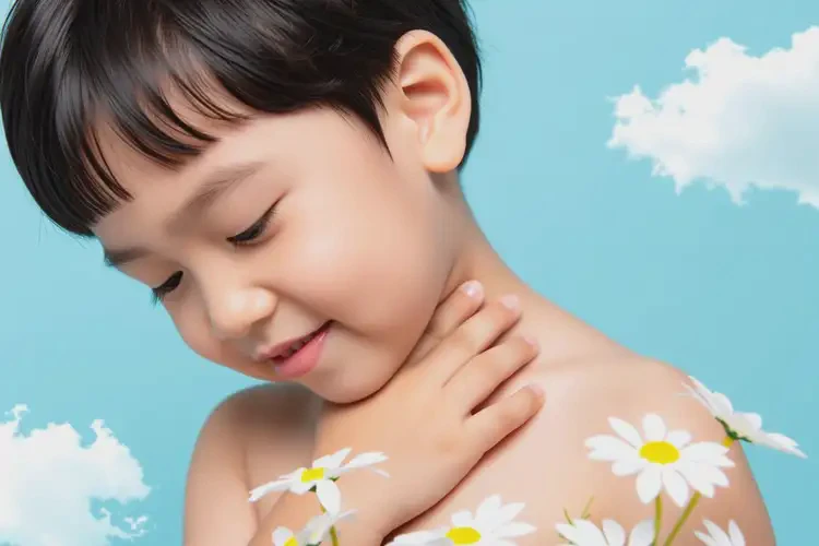 小孩脖子偶尔长湿疹可以治好吗(图3)