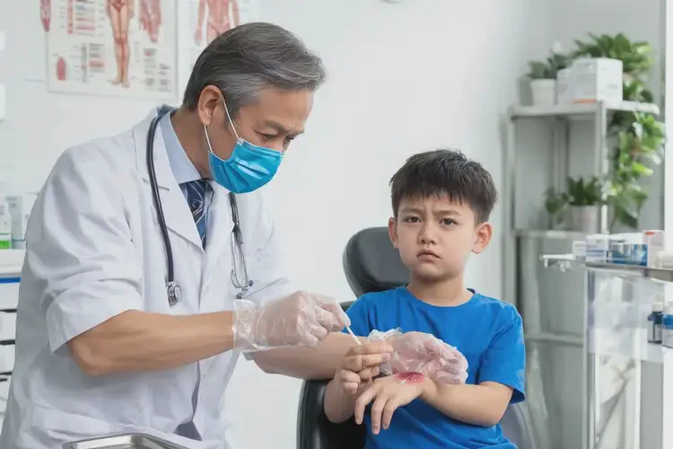 小孩手上长湿疹可以治好吗(图3)