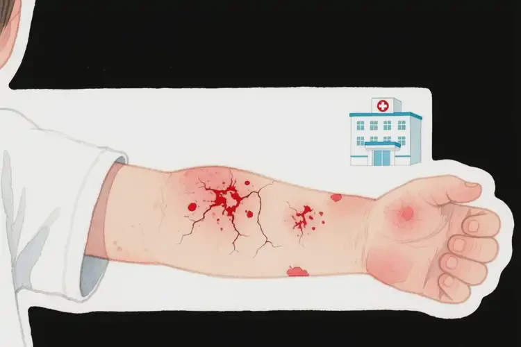 少兒四肢長(zhǎng)濕疹不管它會(huì)自己痊愈嗎(圖4)