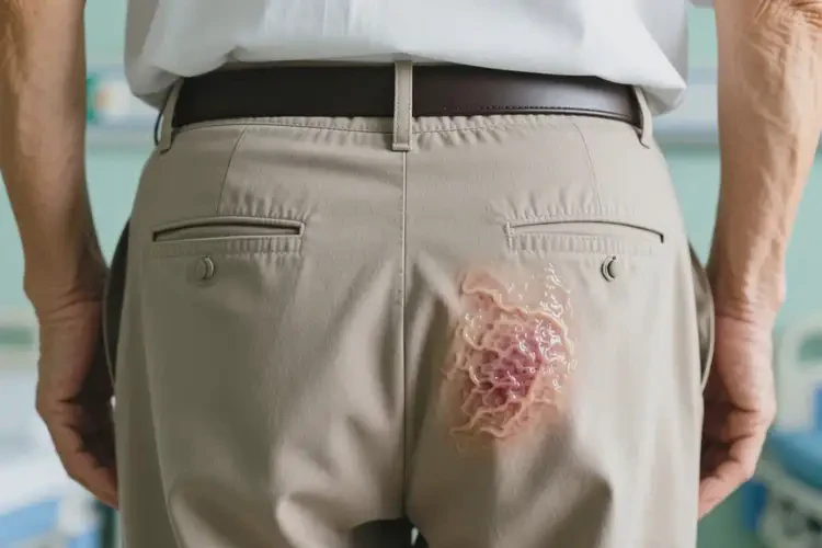 老人屁股長濕疹可不可以根治(圖1)