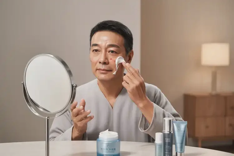 男性臉上經(jīng)常起濕疹可不可以根治(圖2)