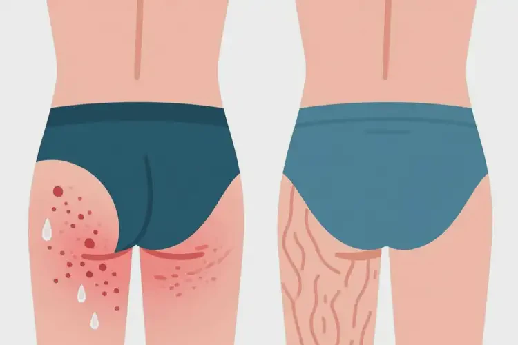 男性屁股上出現(xiàn)濕疹可不可以根治(圖1)