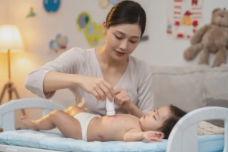 幼儿肚子容易起湿疹可不可以彻底自愈(图3)