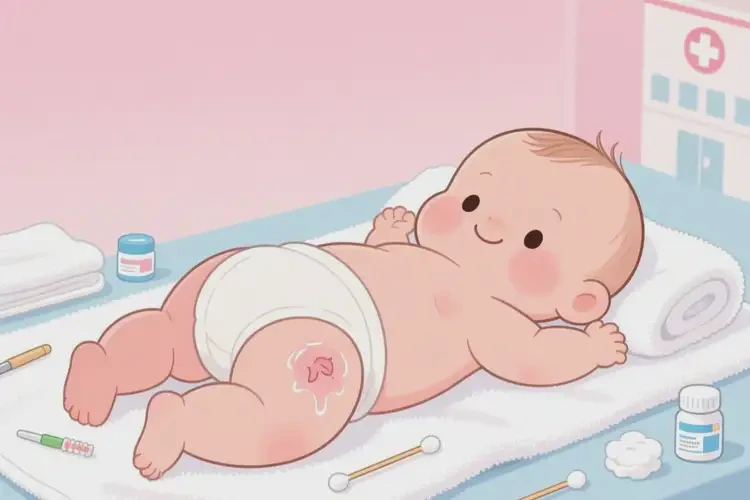 嬰幼兒屁股容易起濕疹可不可以根治(圖1)