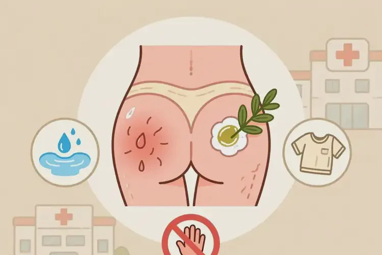 女人屁股偶爾起濕疹能不能根治(圖2)