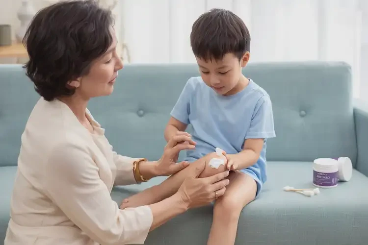 孩子屁股經(jīng)常起濕疹可不可以根治(圖1)