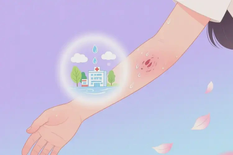 女生手臂經(jīng)常長濕疹可不可以根治(圖1)