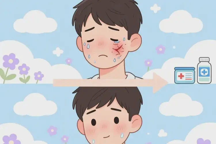 男生面部容易起濕疹可不可以根治(圖2)