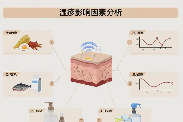 女人大腿上有濕疹可不可以徹底自愈(圖1)