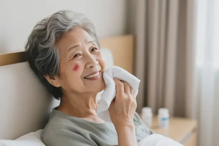 高齡老人面部有濕疹可不可以根治(圖2)