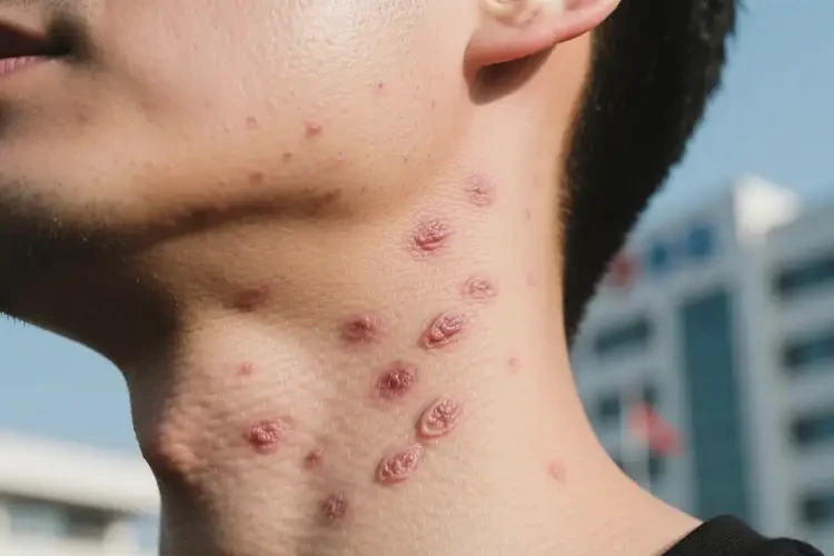 男人脖子上經(jīng)常長(zhǎng)濕疹不管它會(huì)自己痊愈嗎(圖4)