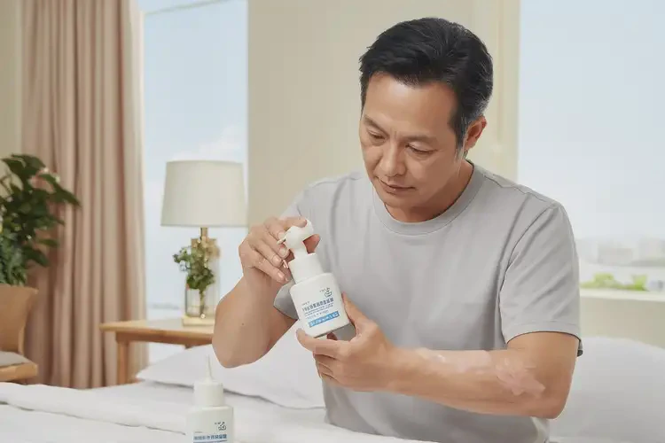 男生四肢出現(xiàn)濕疹不管它會(huì)自己好嗎(圖1)