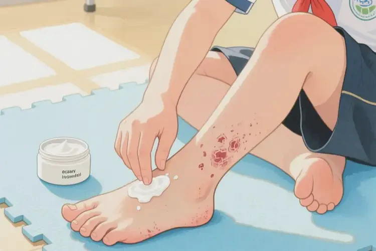 小学生脚上起湿疹可不可以根治(图4)