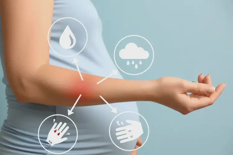 孕婦手臂有濕疹可不可以根治(圖1)