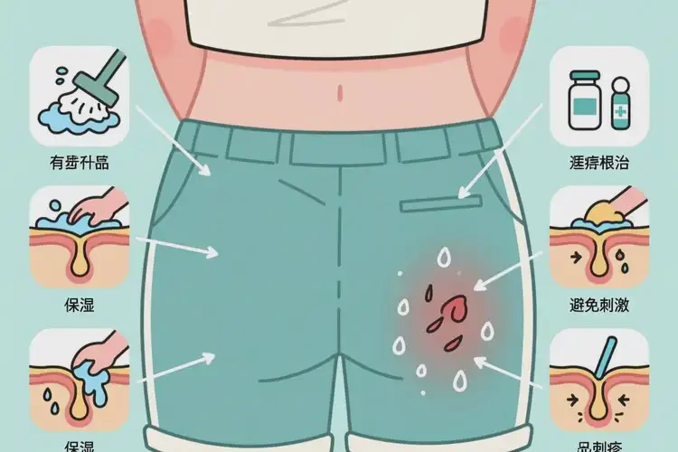 青少年屁股上有濕疹可不可以根治(圖1)