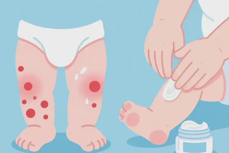 婴幼儿小腿上偶尔起湿疹可不可以根治(图4)