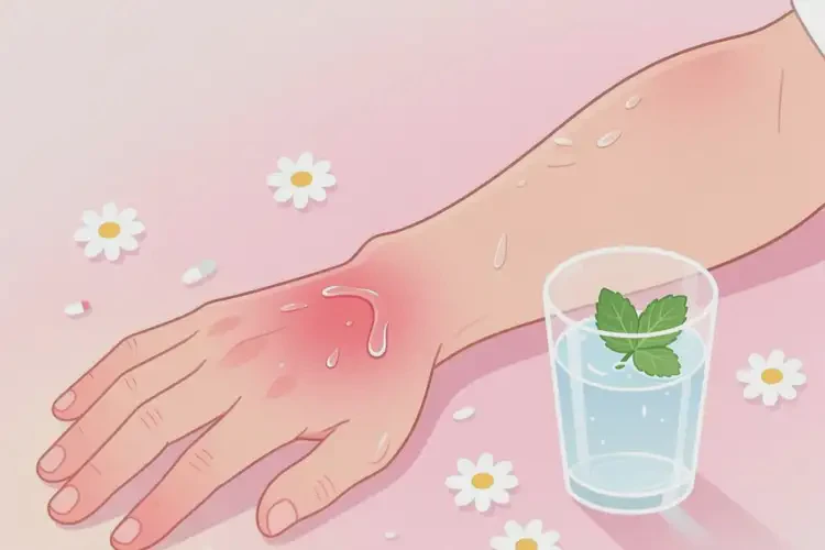 男性手臂容易起濕疹可不可以根治(圖1)