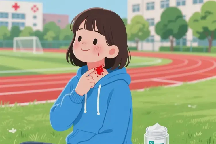 大學生脖子上容易起濕疹可不可以根治(圖2)