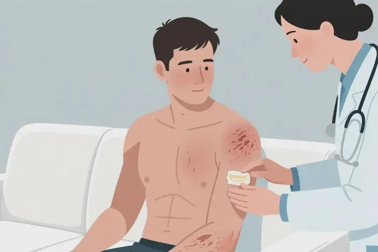 男性全身經(jīng)常長濕疹可不可以根治(圖4)