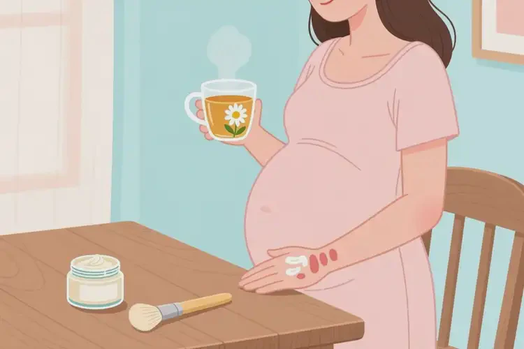 孕婦身上出現(xiàn)濕疹可不可以根治(圖2)