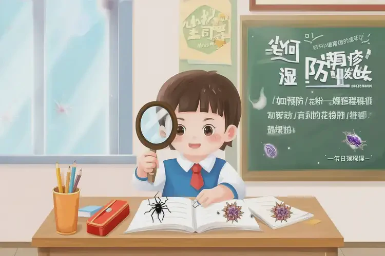 小學(xué)生小腿出現(xiàn)濕疹可不可以根治(圖1)